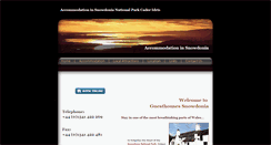 Desktop Screenshot of guesthousessnowdonia.com